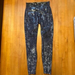 Lululemon Metallic Print Pants